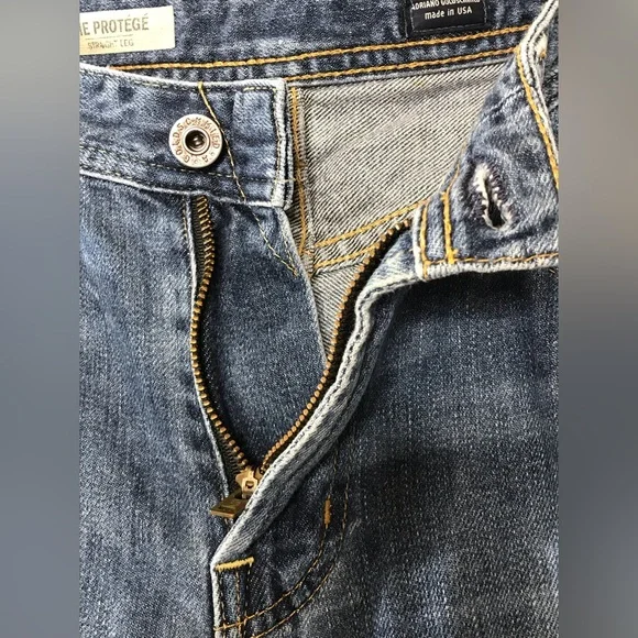 AG Adriano Goldschmied The Protege Straight Leg Jeans Size 31 x 32